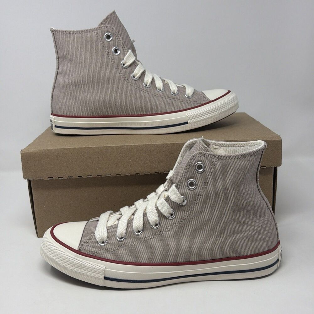 Converse Chuck Taylor All Star High Top Taupe Canvas Womens Size 9 STORE MODEL